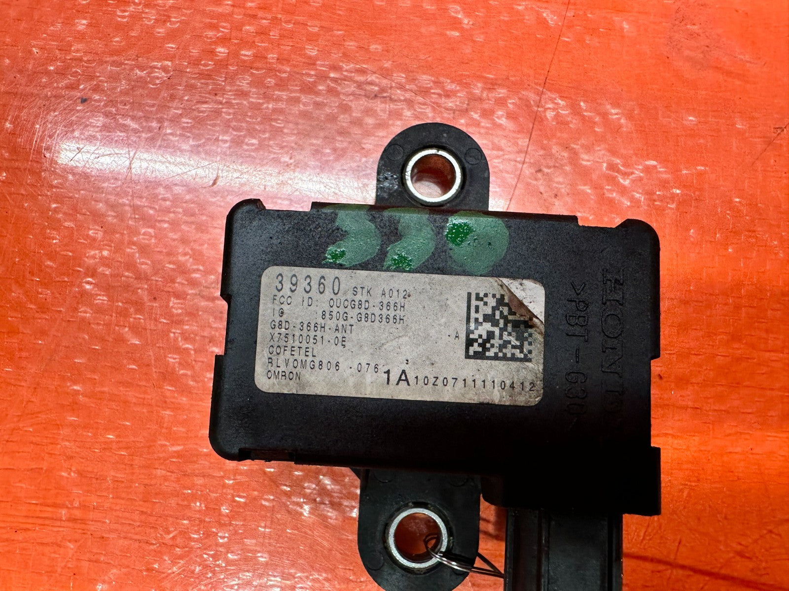 04 08 ACURA TSX 2.4L SENSOR 39360 STK A012 OEM #3304