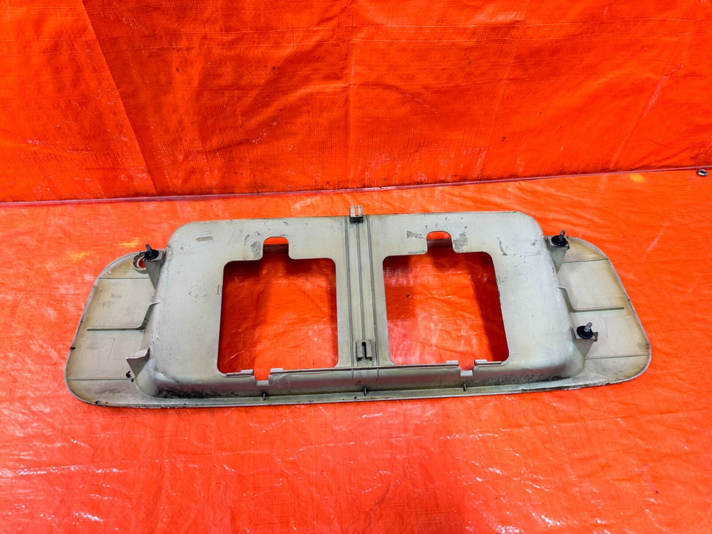 92 96 HONDA PRELUDE   REAR TRUNK LID LICENSE PLATE HOLDER TRIM   OEM FACTORY 2735
