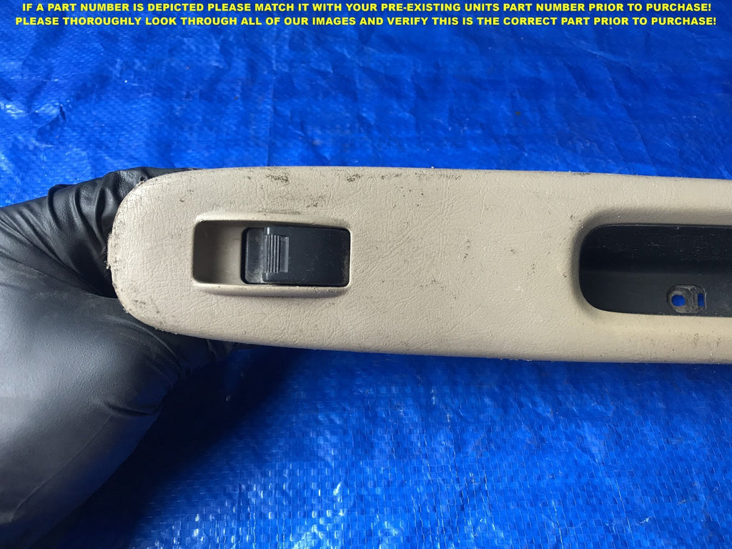 OEM 1998 1999 2000 01 HONDA ACCORD SEDAN PASSENGER RIGHT REAR WINDOW SWITCH   1