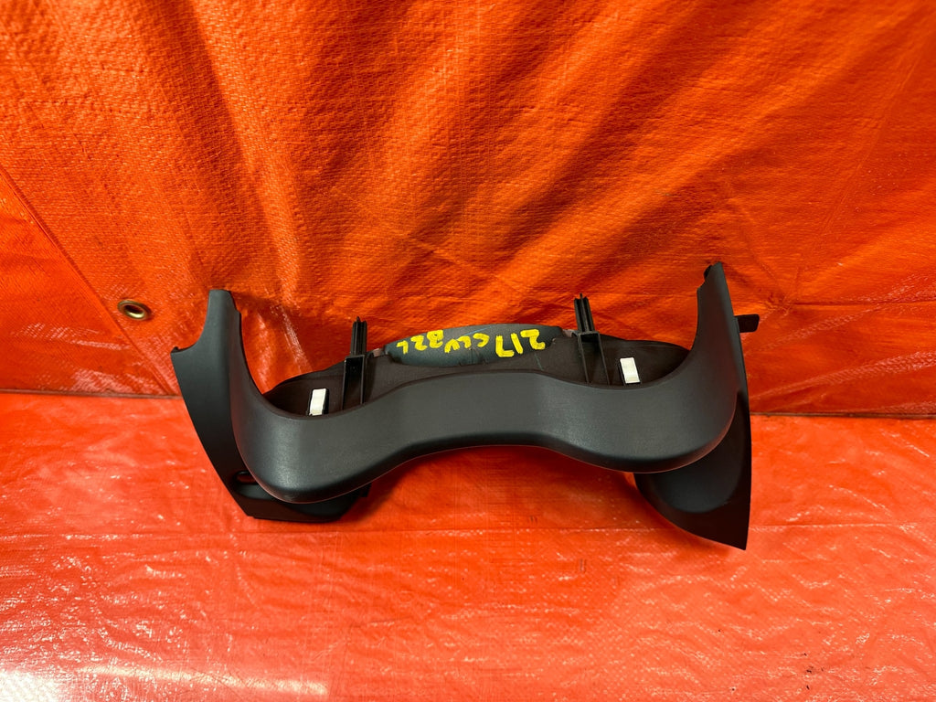 08 15 LANCER EVOLUTION X EVO 10 INSTRUMENT GAUGE CLUSTER BEZEL TRIM OEM #2179