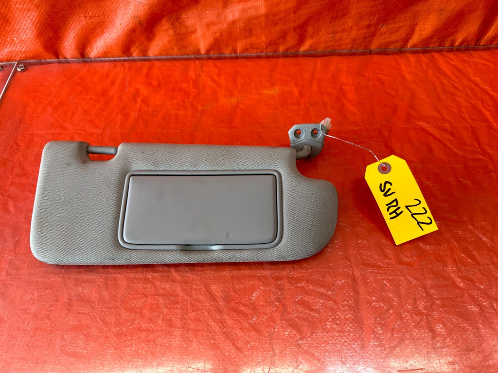 14 20 INFINITI Q50   SUN VISOR   PASSENGER RIGHT SIDE   OEM FACTORY #2222