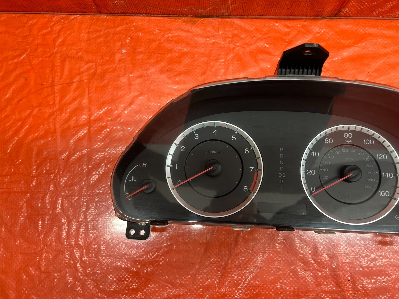 11 12 HONDA ACCORD EX L SEDAN   INSTRUMENT GAUGE CLUSTER SPEEDOMETER 163K   #1746
