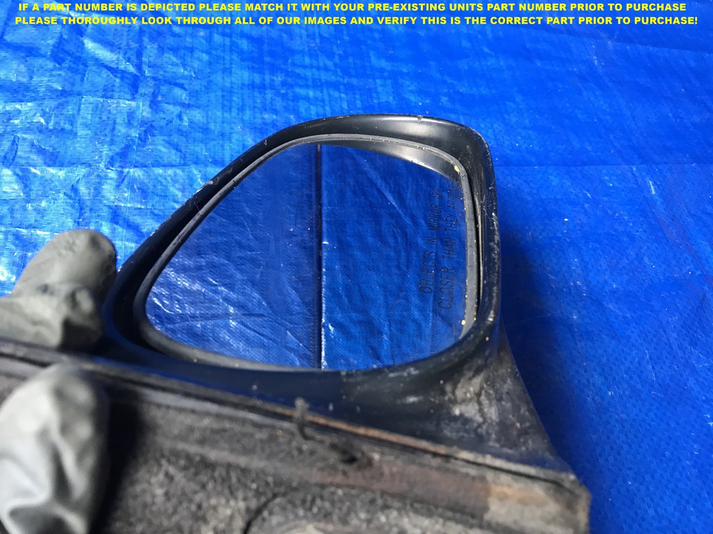 OEM 1996 97 1998 1999 2000 HONDA CIVIC SEDAN PASSENGER RIGHT SIDE VIEW MIRROR __5