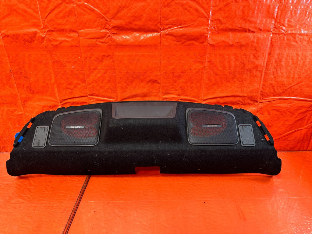 08 15 INFINITI G37 & Q60   2D COUPE   REAR UPPER TRUNK TRIM / SPEAKER COVER TRAY0