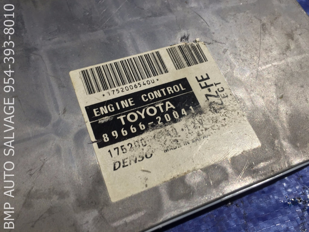 OEM 2000 TOYOTA CELICA ECU # 89666 20041 ENGINE COMPUTER BRAIN ECM #1112 #E1671