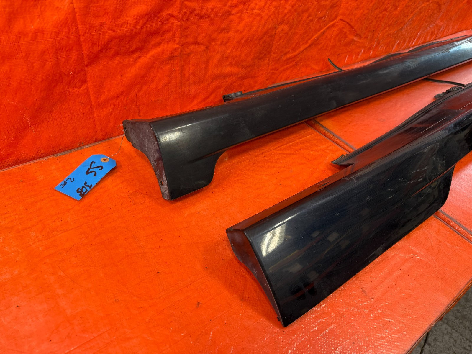 02 05 HONDA CIVIC SI EP3 HATCHBACK   FACTORY SIDE SKIRTS ROCKER PANEL TRIM OEM6