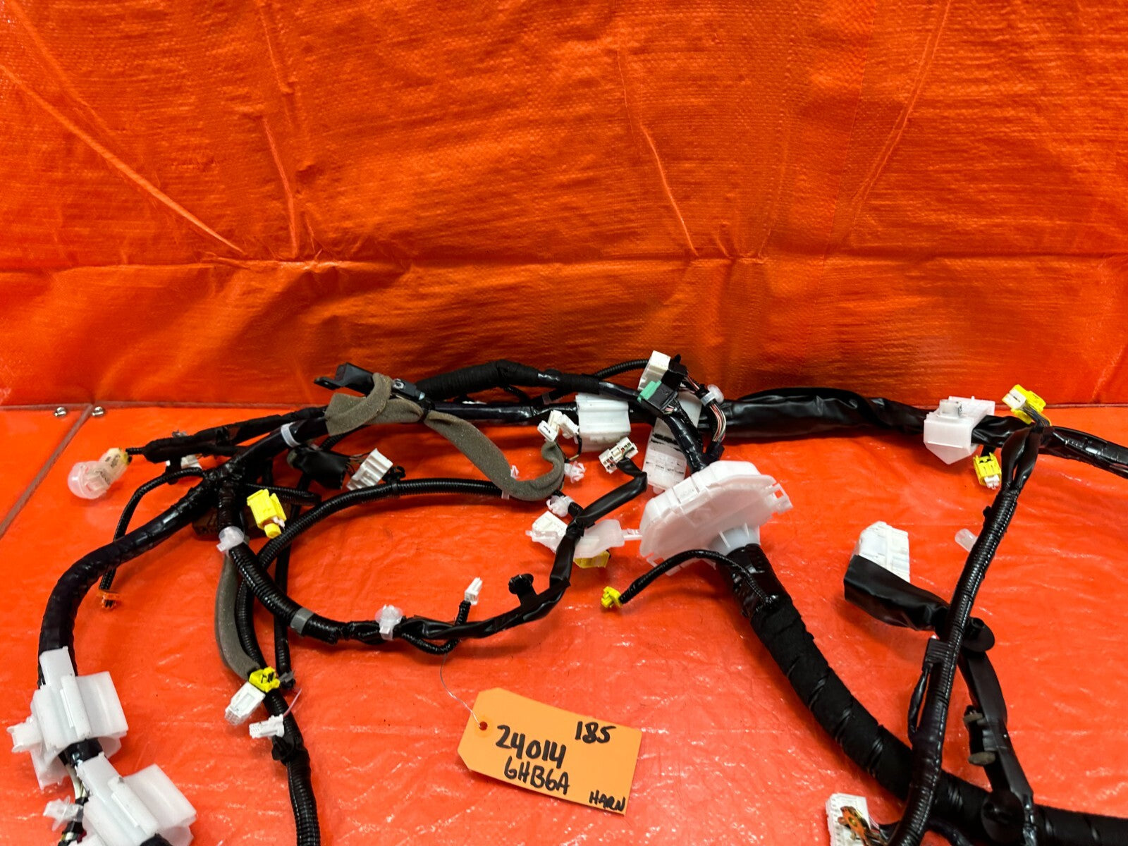 16 17 INFINITI Q50 RED SPORT 400 INTERIOR FLOOR BODY HARNESS 24014 6HB6A   #1856