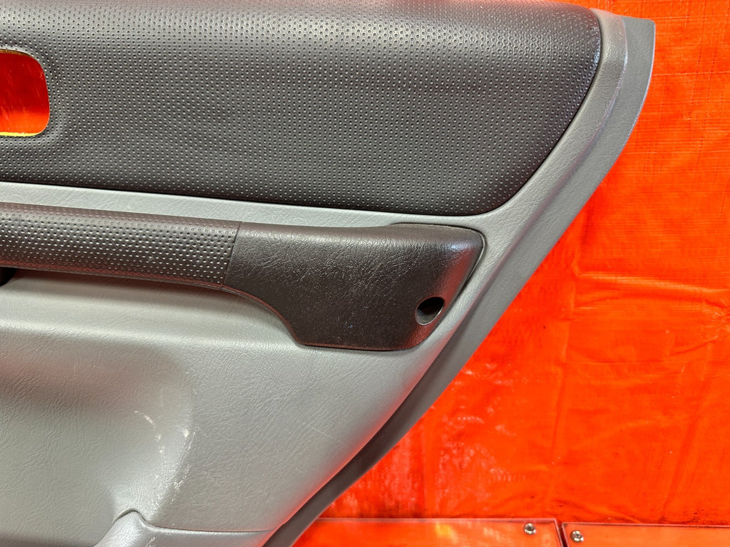 97 98 HONDA CR V CRV PASSENGER RIGHT REAR DOOR PANEL CARD INSERT LINING OEM 3014