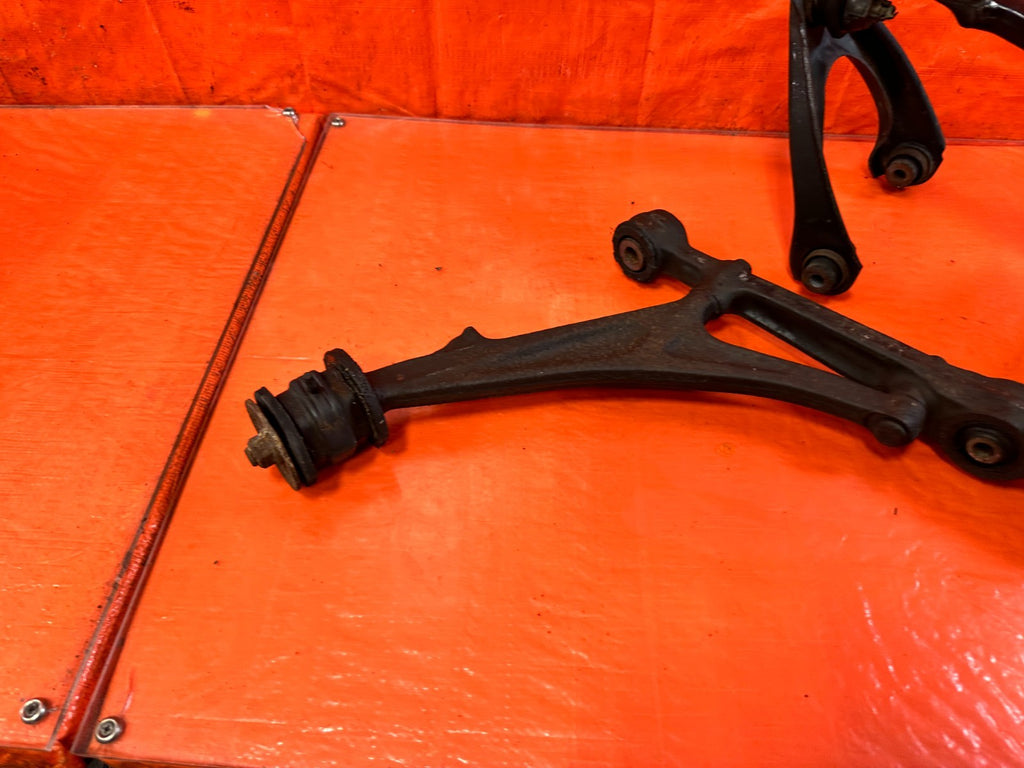 96 00 HONDA CIVIC DRIVER LEFT FRONT SPINDLE KNUCK HUB & CONTROL ARMS   OEM #31916