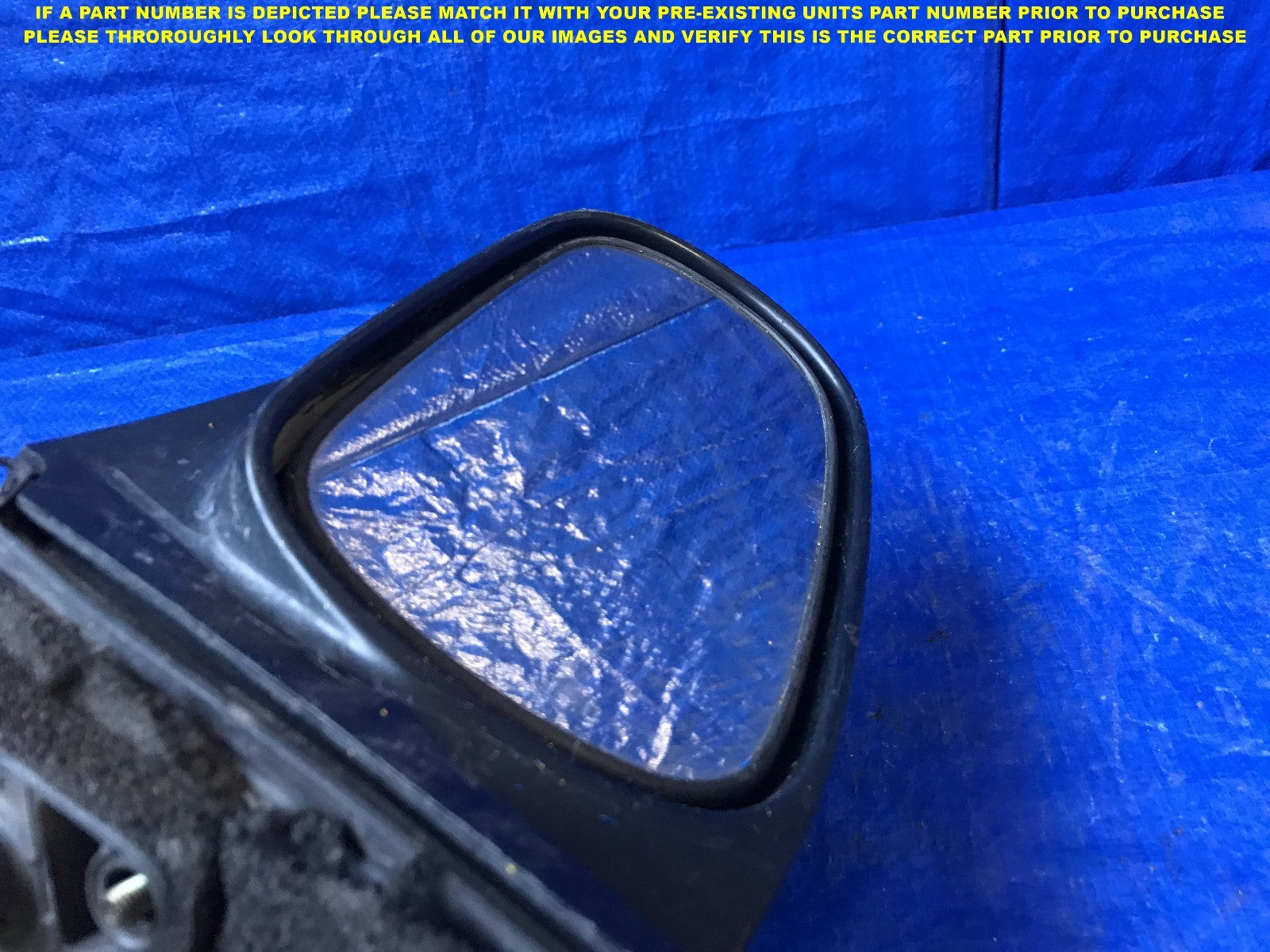OEM 1996 1997 1998 1999 2000 HONDA CIVIC COUPE DRIVER LEFT SIDE VIEW MIRROR.6