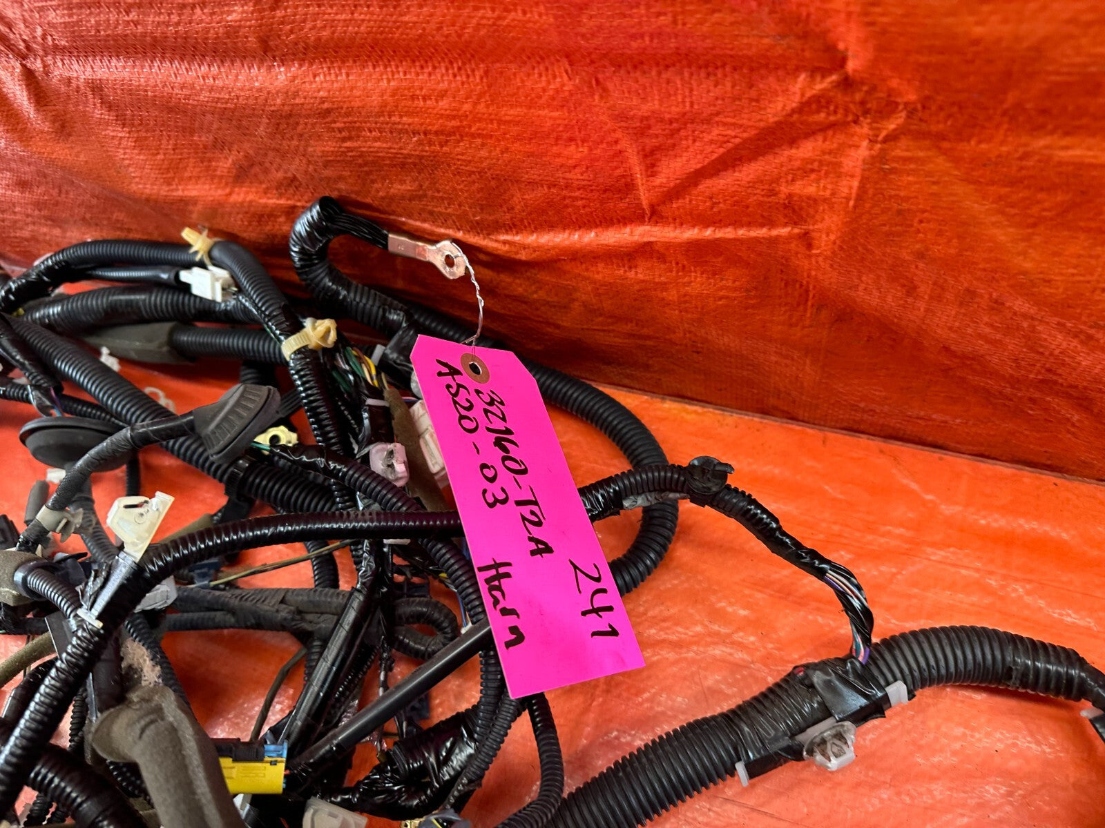 2015 HONDA ACCORD SEDAN EXL   DRIVER LEFT INTERIOR WIRE HARNESS LOOM   OEM #2413