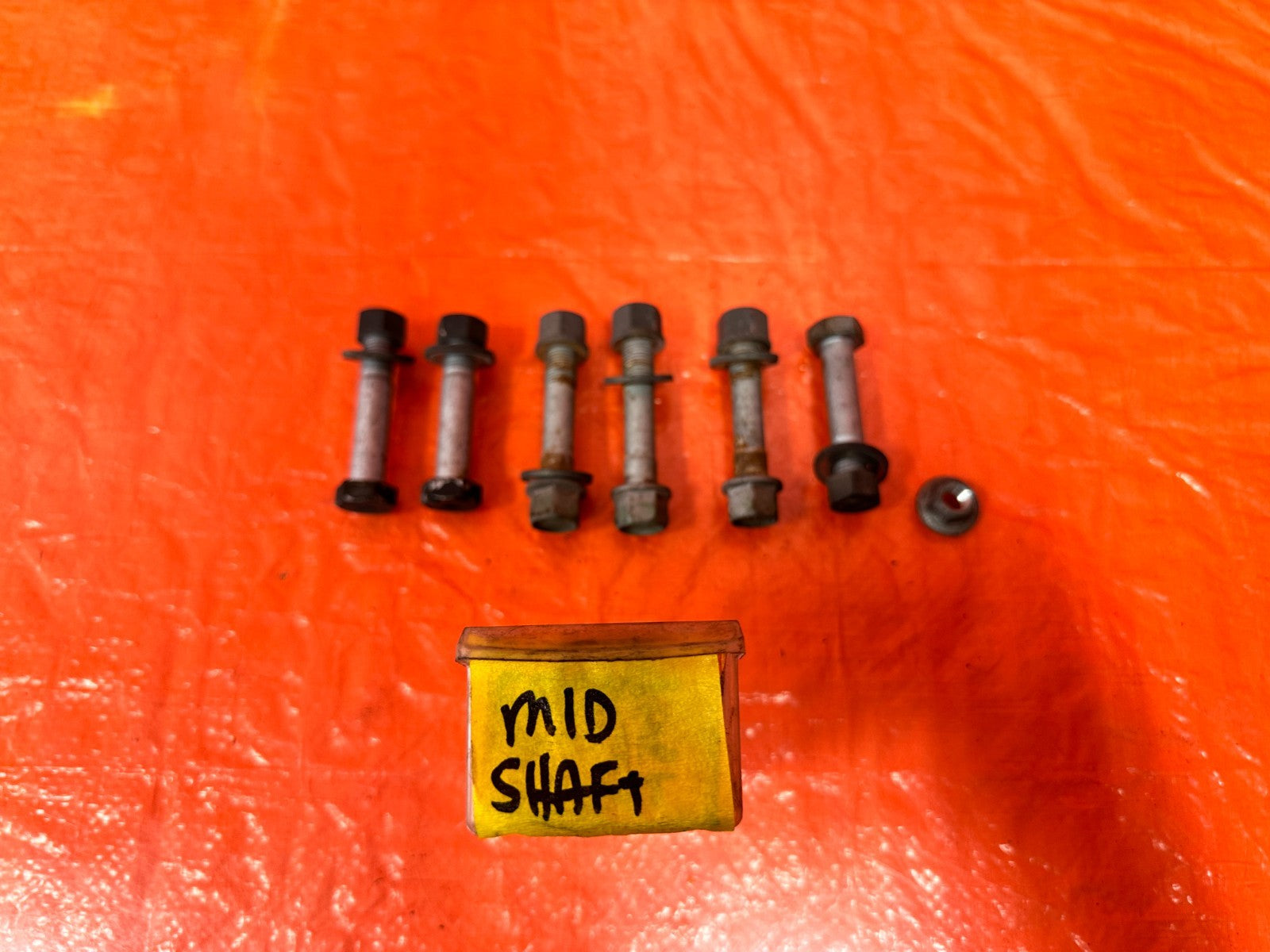 08 15 INFINITI G37 & Q60 DRIVESHAFT DRIVE SHAFT PROPELLER SHAFT BOLTS   OEM 3200