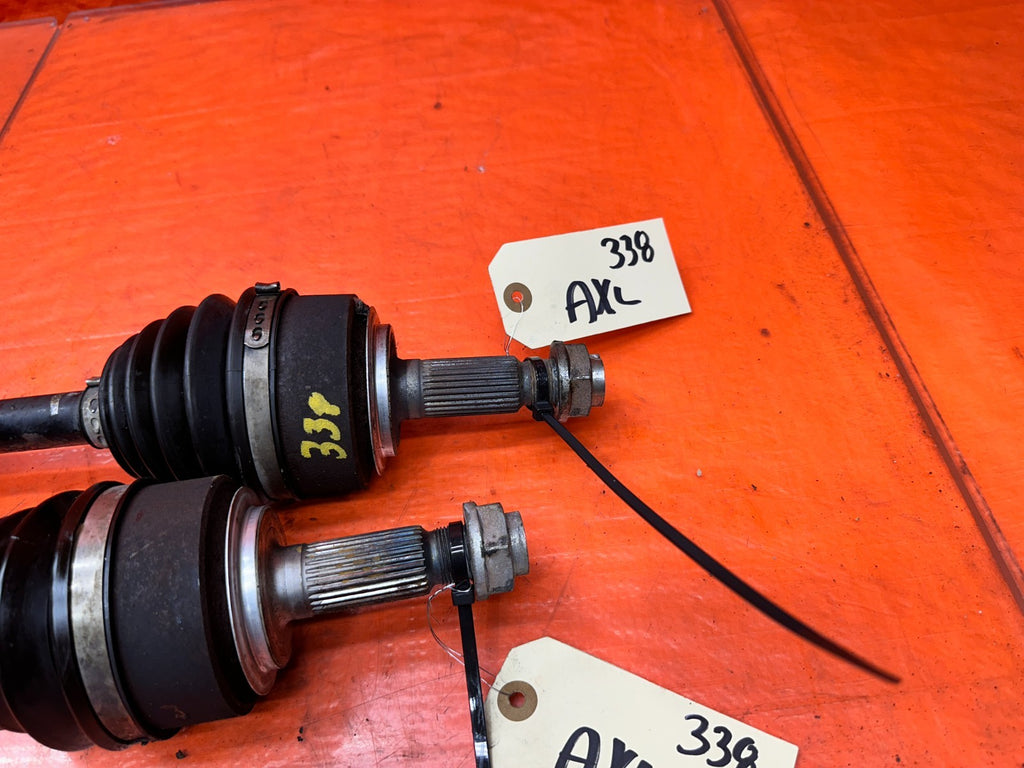 04-05 ACURA TSX 2.4L AT FRONT CV AXLE SHAFTS PAIR DRIVER PASSENGER OEM #3386