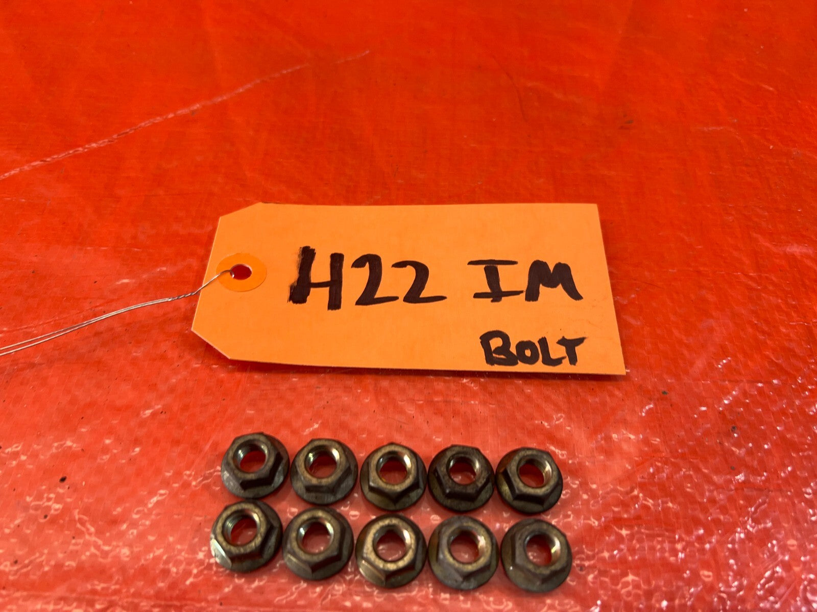 B D F H SERIES   B16 B18 B20 D15 D16 H22 F22 F23   INTAKE MANIFOLD BOLTS NUTS   4