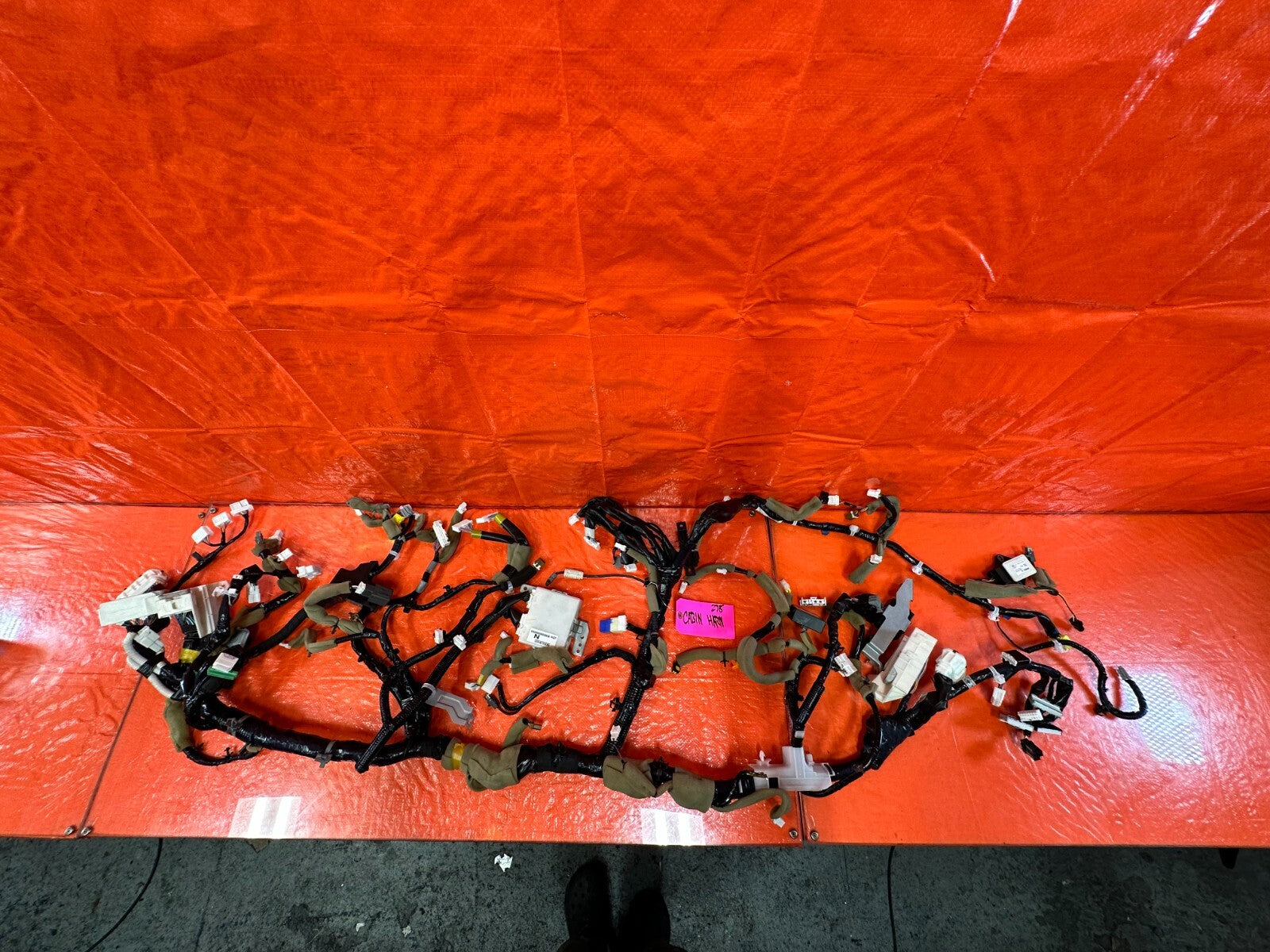 2013 13 INFINITI G37 S CONVERTIBLE   INTERIOR FIREWALL CABIN WIRING WIRE HARNESS2