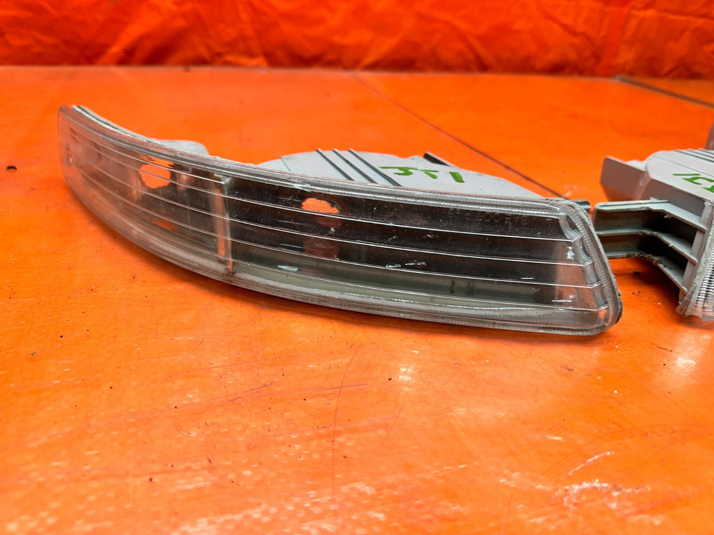 98 01 ACURA INTEGRA AFTERMARKET CLEAR FRONT BUMPER TURN SIGNAL LIGHTS #3315