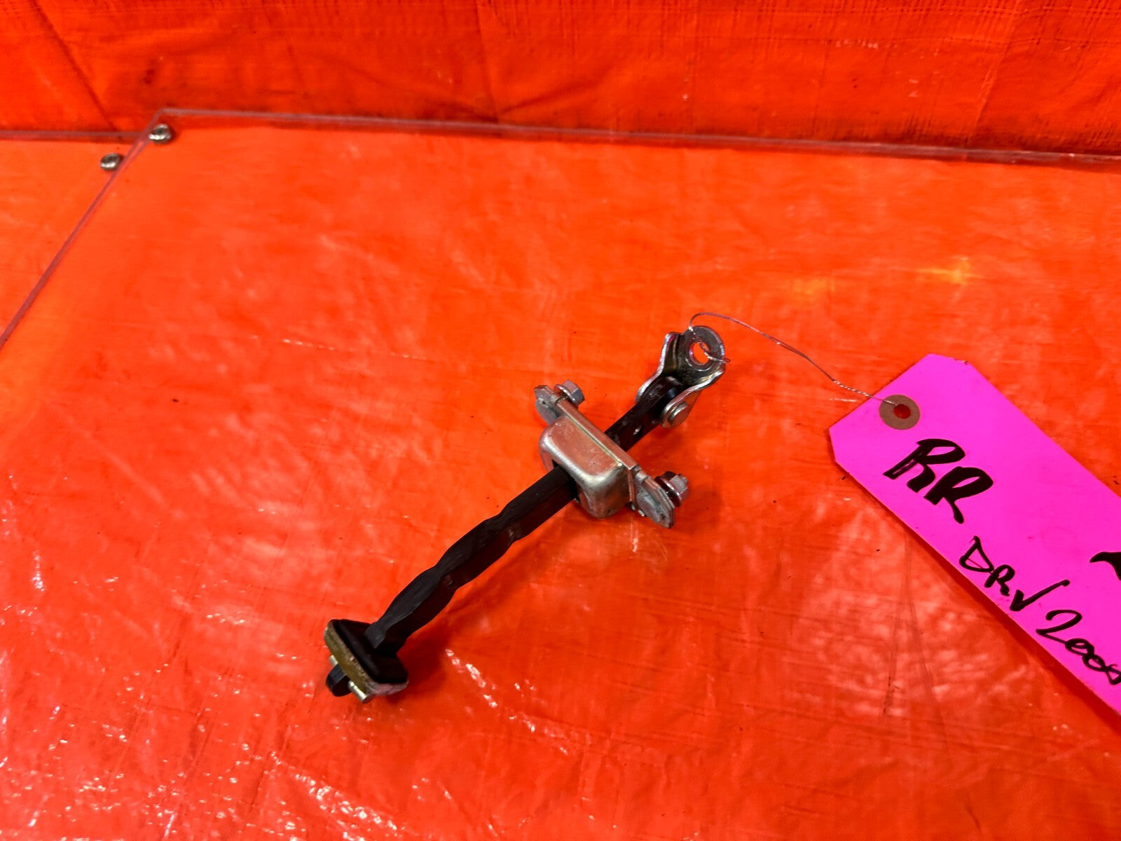 15 21 SUBARU WRX & STI PASSENGER REAR DOOR CHECKER HINGE ARM STOPPER OEM #2665