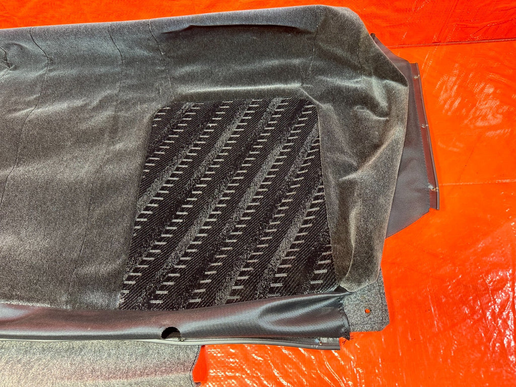 99 01 HONDA PRELUDE REAR UPPER SEAT COVER SKIN LEATHER WRAP CUSHION FABRIC OEM8