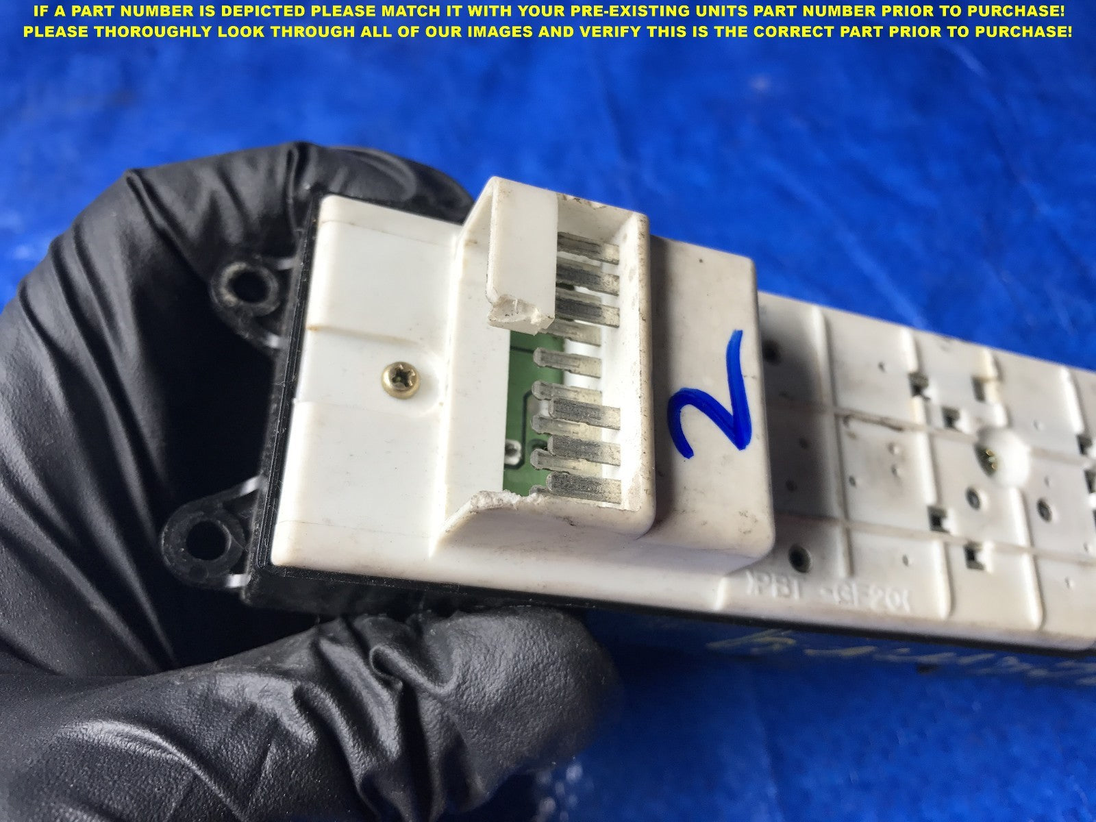 OEM 1997 1998 1999 2000 TOYOTA CAMRY DRIVER LEFT MASTER WINDOW SWITCH3