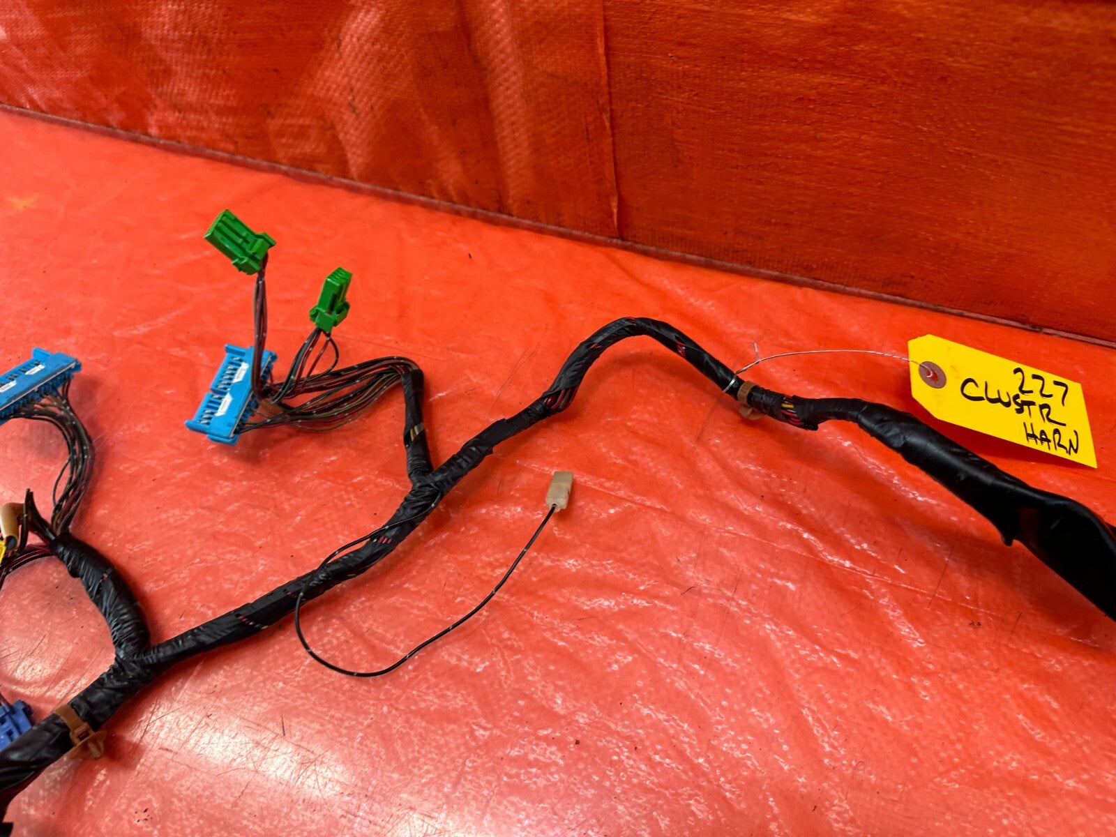 1994 94 HONDA DEL SOL SI  INSTRUMENT GAUGE CLUSTER WIRING HARNESS WIRE LOOM 2273