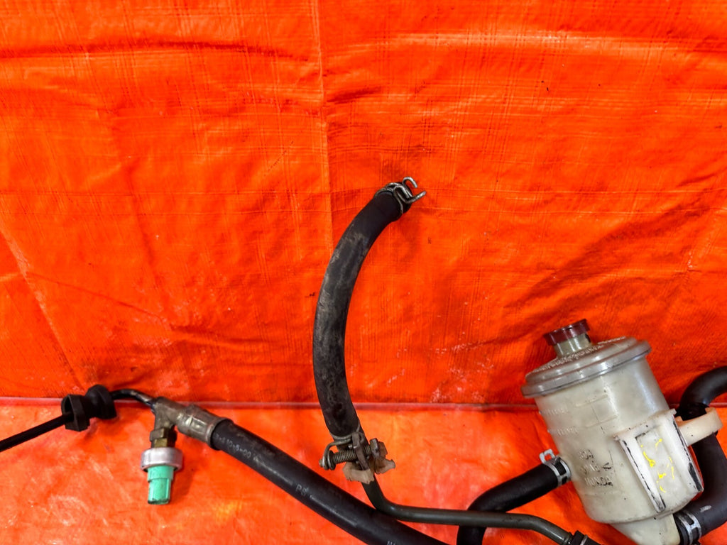 99 00 HONDA CIVIC SI EM1 COMPLETE B16A2 POWER STEERING LINES PACKAGE W/ TANK 2857