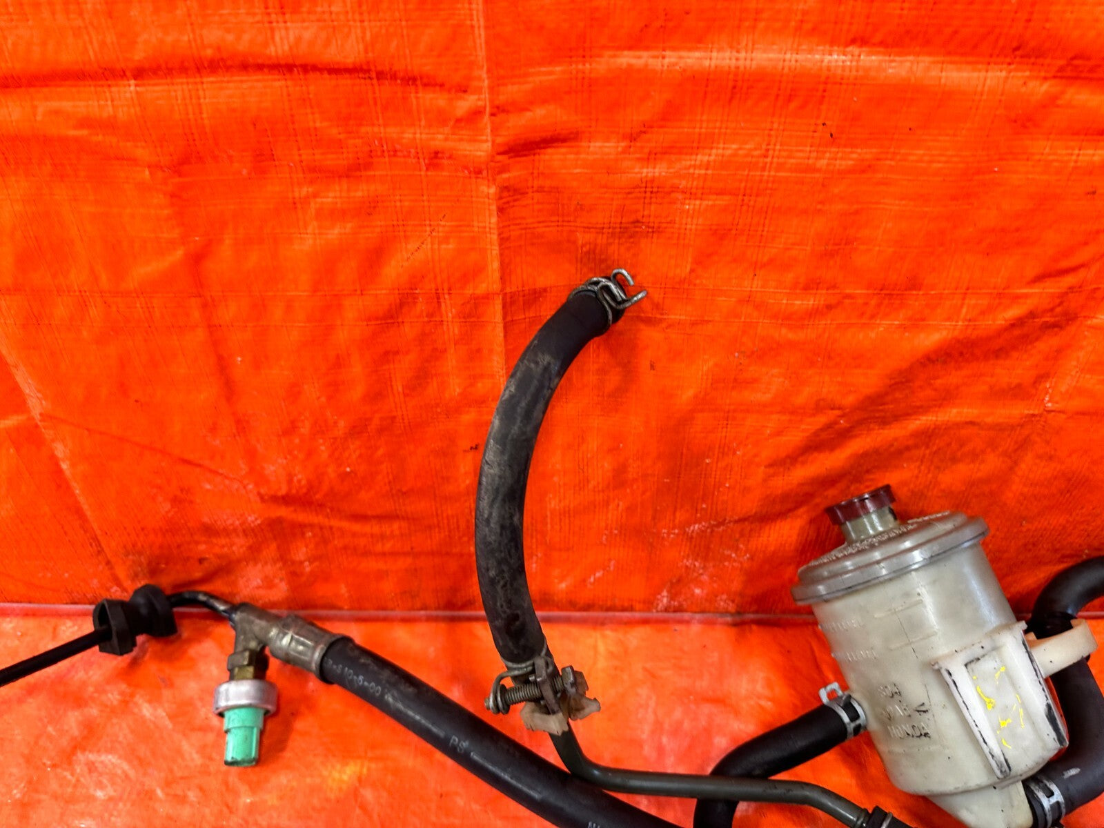 99 00 HONDA CIVIC SI EM1 COMPLETE B16A2 POWER STEERING LINES PACKAGE W/ TANK 2857