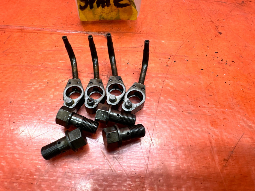 00 03 HONDA S2000 AP1 2.0L F20C ENGINE BLOCK PISTON OIL SQUIRTERS JETS OEM #33710