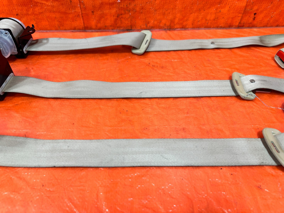 04-08 ACURA TSX - REAR SEAT BELT SET - LEFT & RIGHT SEAT BELTS - TAN - OEM #3044