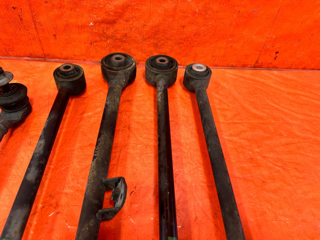 04 08 ACURA TSX PASSENGER RIGHT REAR LOWER CONTROL ARM SET OF 5   ALL ARMS #3042