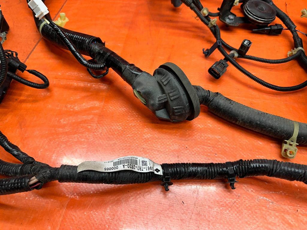 13 15 HONDA CIVIC SI 2.4L ENGINE BAY WIRE HARNESS 3220A TR7 A061 A OEM #33419