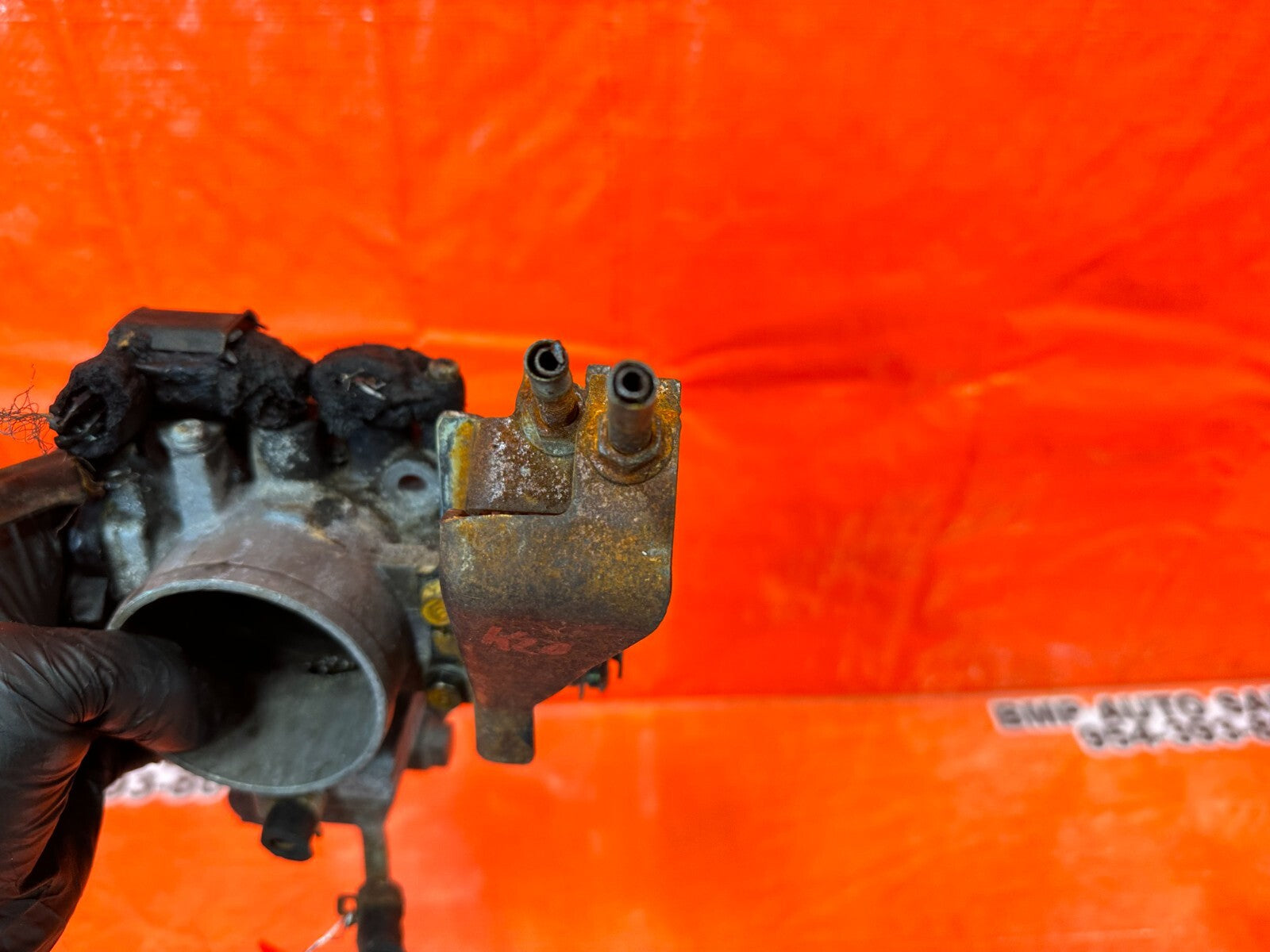 02 04 ACURA RSX TYPE S K20A2 ENGINE MOTOR THROTTLE BODY   THERE ARE FLAWS  9