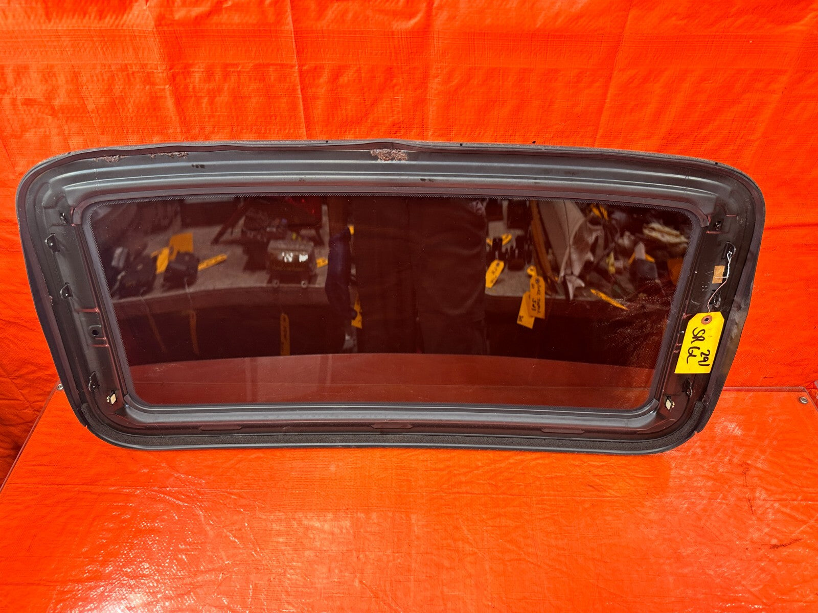 04 05 ACURA TSX   SUNROOF MOONROOF SLIDING ROOF   GLASS   OEM FACTORY #2917