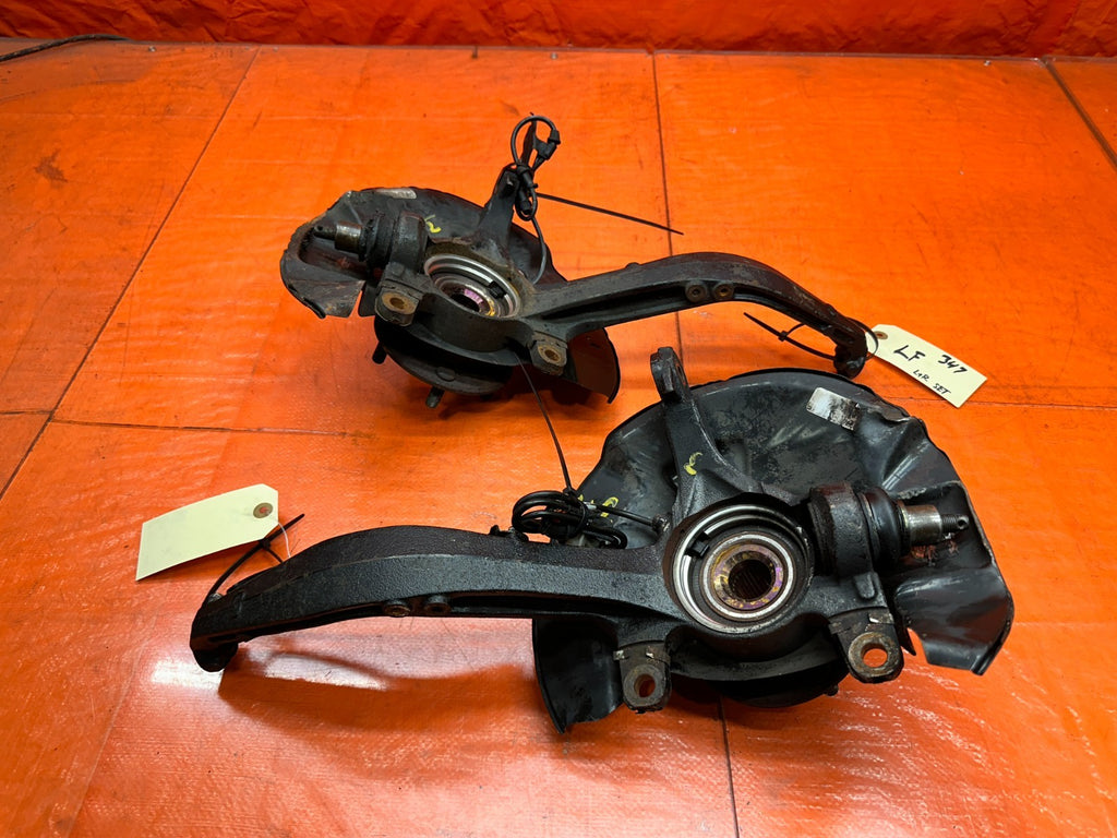 2004-2008 ACURA TL BREMBO 6MT FRONT STEERING SPINDLES KNUCKLES PAIR OEM #34718