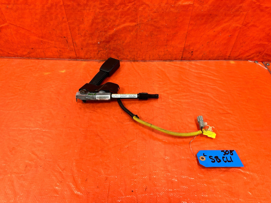 02 05 HONDA CIVIC SI EP3 HATCH DRIVER LEFT FRONT SEAT BELT BUCKLE CLIP OEM #3080