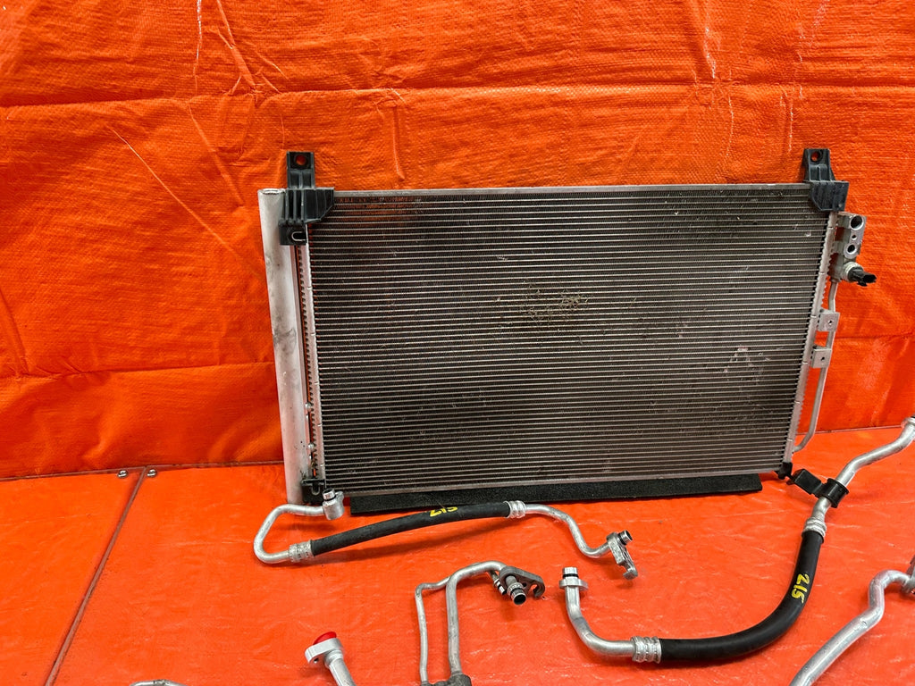 16 20 INFINITI Q50   3.0L   AC LINE SET LINES PIPES HOSES W/ CONDENSER OEM #21510