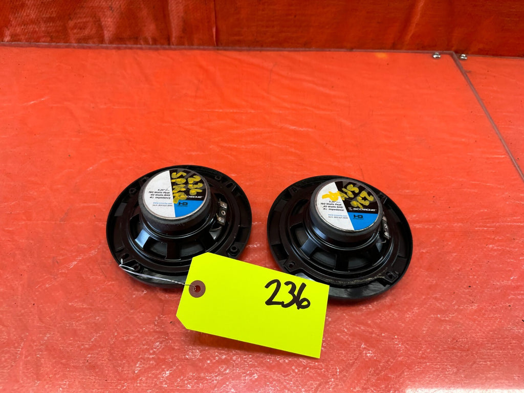 Scosche HD5254SD 4 Way 5.25 in. HD Speaker Set with 160 Watts Peak 40 Watts RMS8