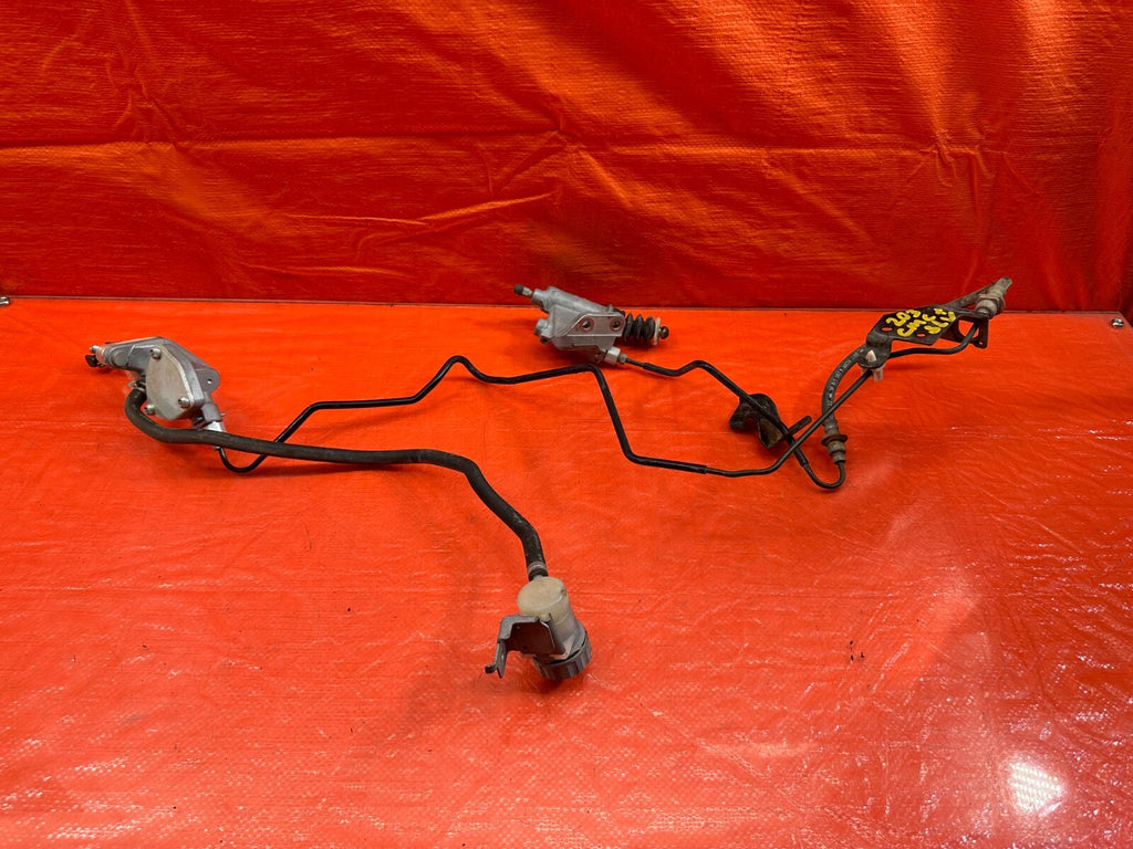 06 09 HONDA CIVIC SI   CLUTCH MASTER & SLAVE W/ FULL LINE SET LINES 100% OEM 20311
