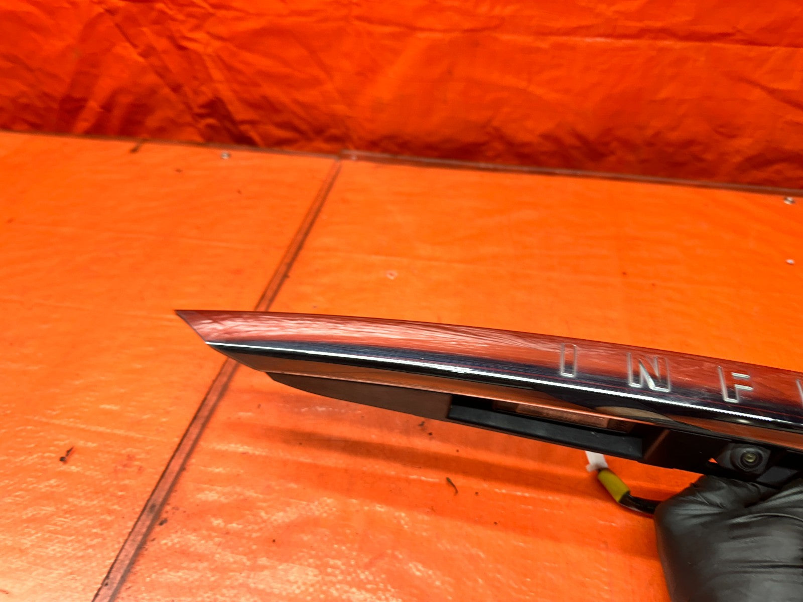 14-24 INFINITI Q50 4D REAR TRUNK LID MOLDING TRIM BACK UP REAR VIEW CAMERA #Q5010