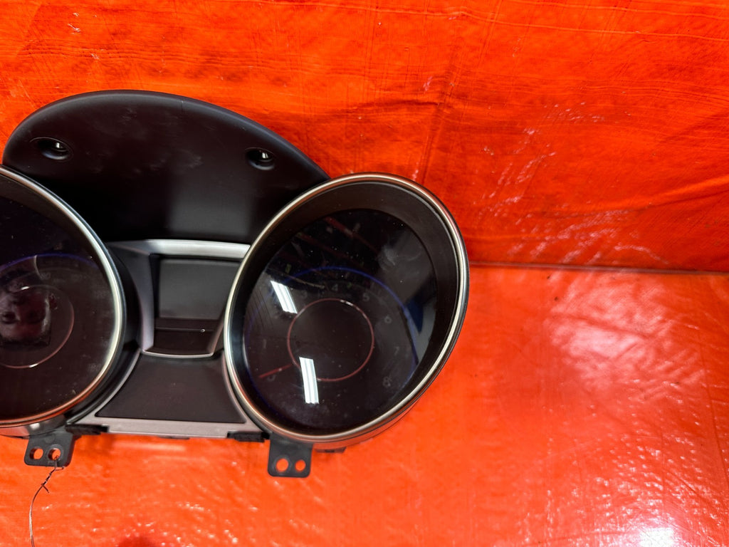 13 16 HYUNDAI GENESIS COUPE 3.8L   6 SPEED MANUAL INSTRUMENT GAUGE CLUSTER 62K2