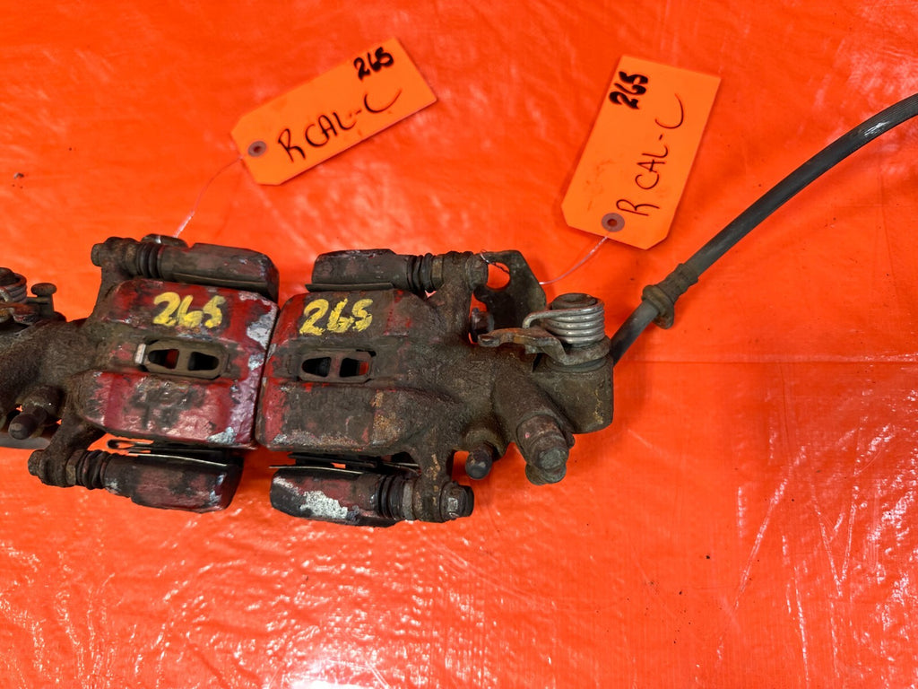 12 15 HONDA CIVIC SI   LEFT AND RIGHT REAR BRAKE CALIPERS   OEM FACTORY #2656