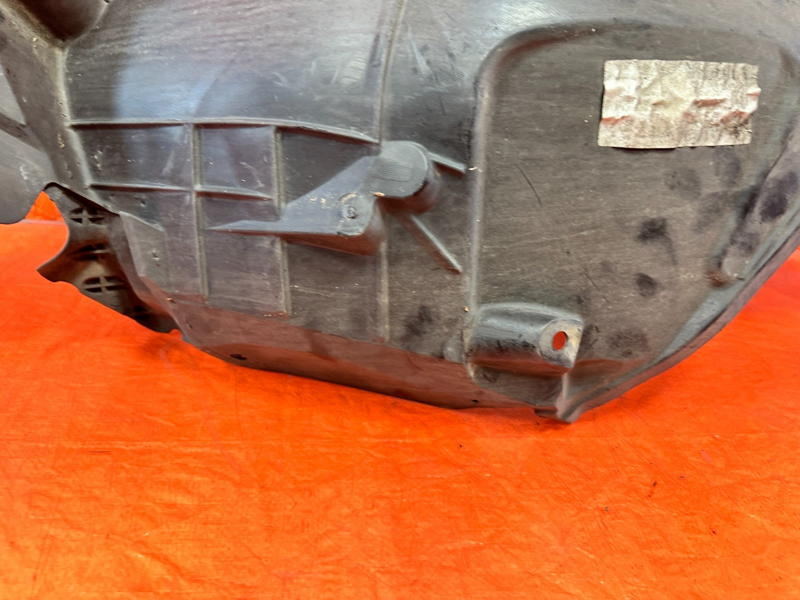 08 15 INFINITI G37 Q60 RIGHT PASS FRONT FENDER LINER SPLASH SHIELD REAR HALF 3298