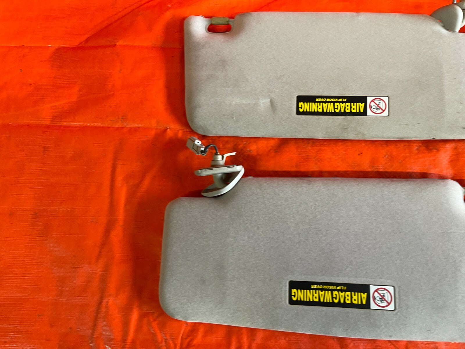 09 12 ACURA RL   SUN VISOR SET   VISORS DRIVER LEFT PASSENGER RIGHT   OEM OE 5