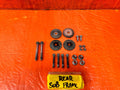 08 15 INFINITI G37 Q60   REAR SUBFRAME CROSSMEMBER CARRIER BOLTS   OEM 3200