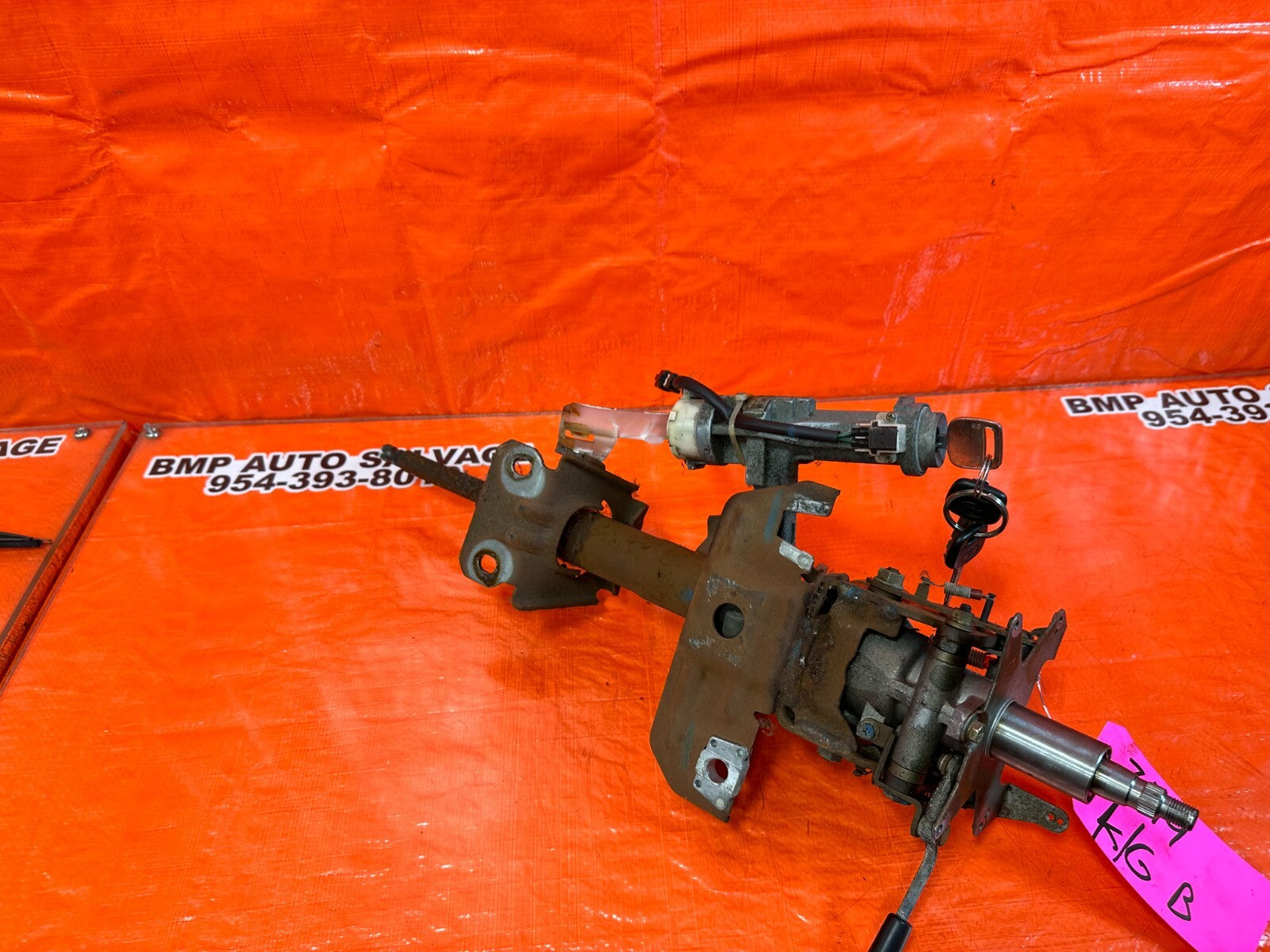 95 97 TOYOTA TACOMA   MANUAL MODEL ONLY   KEY AND IGNITION SWITCH   OEM #2498