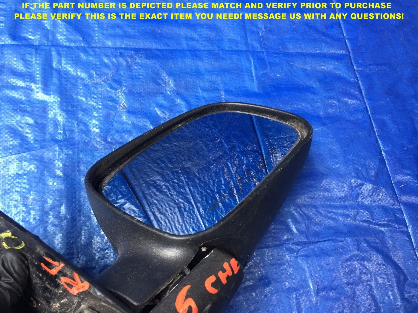 OEM 1999 2000 2001 2002 JEEP GRAND CHEROKEE PASSENGER RIGHT SIDE VIEW MIRROR 14