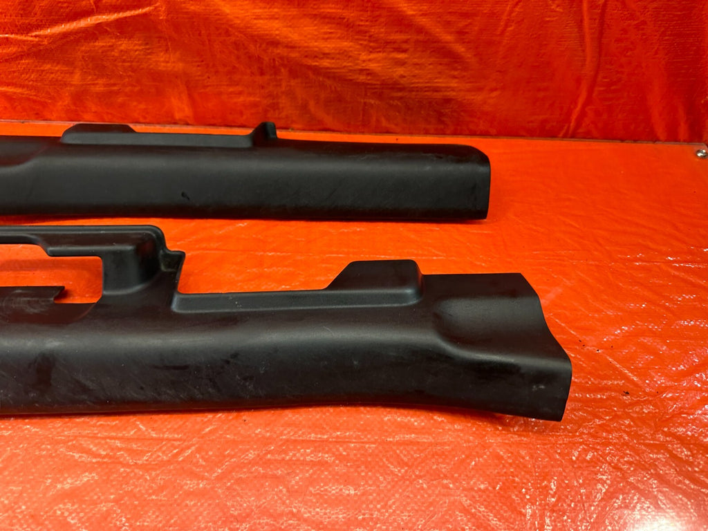 08 15 LANCER EVOLUTION X EVO 10   LEFT AND RIGHT FLOOR PILLARS SCUFF PLATES #21412
