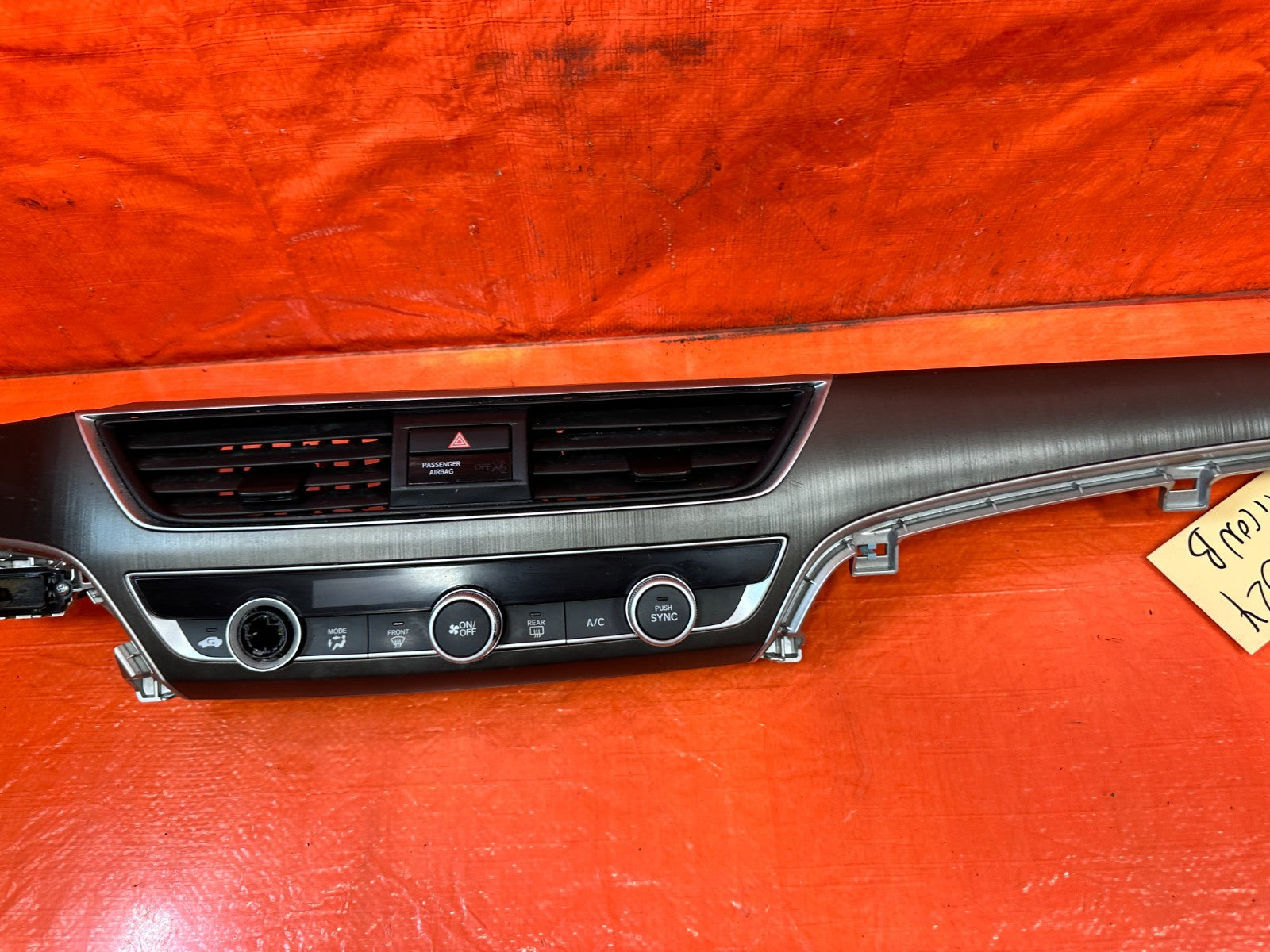 18 22 HONDA ACCORD 1.5L   CLIMATE CONTROL W/ BEZEL TRIM   OEM FACTORY OE #3248