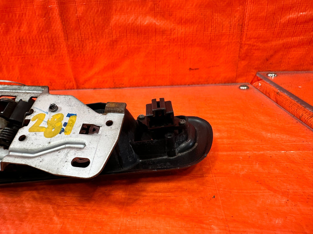 94 01 ACURA INTEGRA 2D LEFT RIGHT INTERIOR DOOR HANDLES W/ TRIM & LOCK SWITCH 814