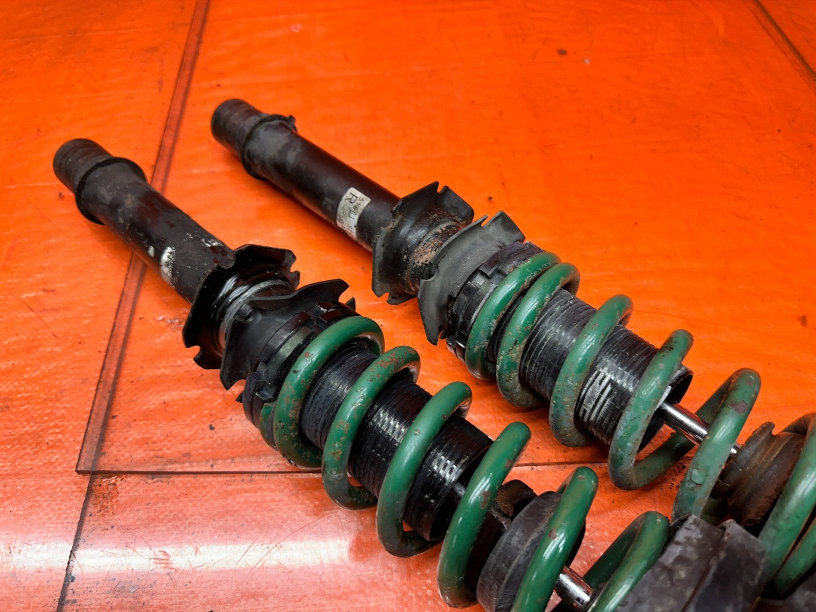 04-08 ACURA TSX 4D FRONT SHOCKS STRUTS WITH AFTERMARKET LOWERING COILOVERS #3428