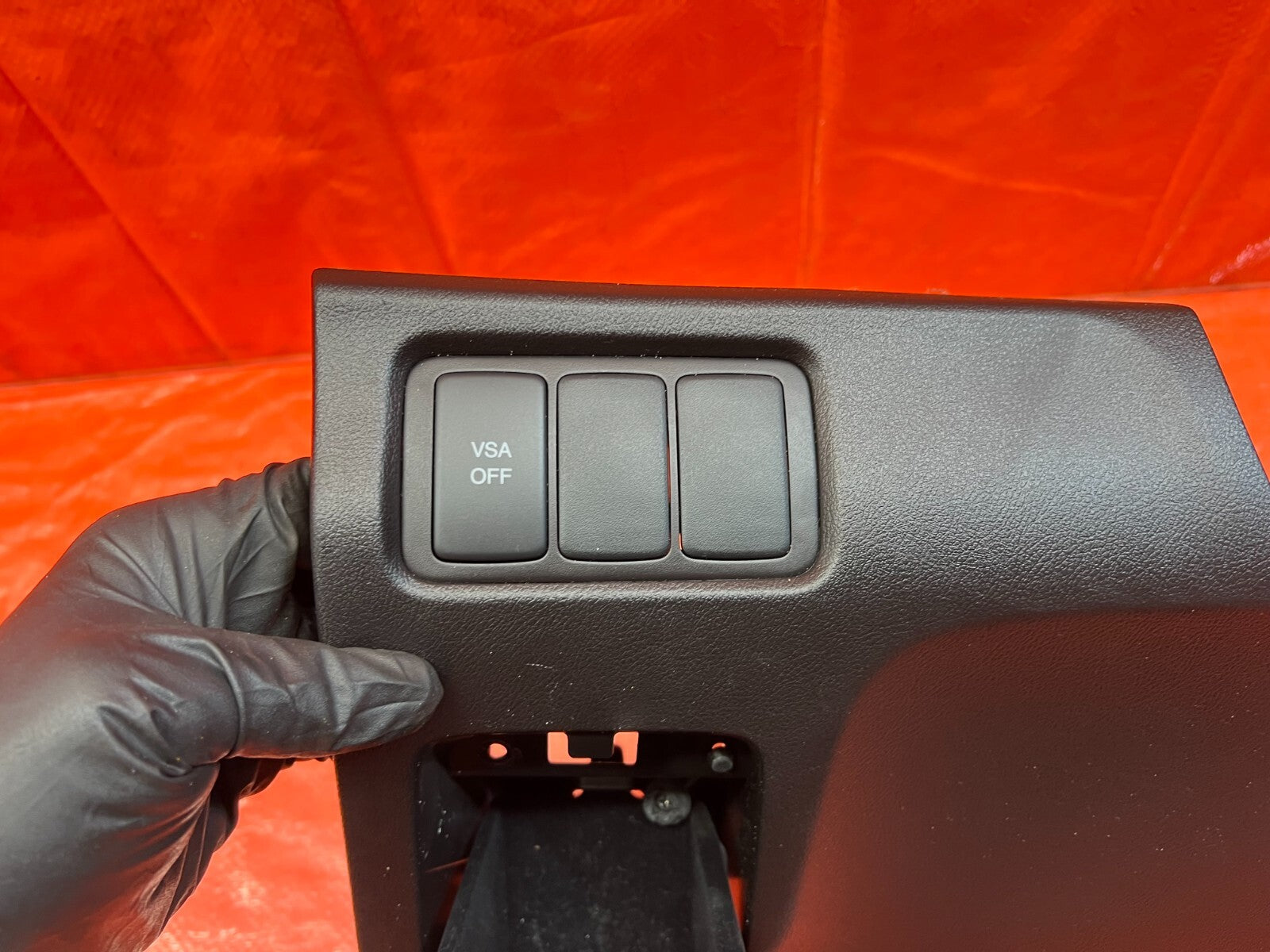 09 14 ACURA TSX   KNEE TRIM UNDER STEERING COLUMN LOWER COVER   BLACK   OEM #1689